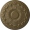 Ekena Millwork Colton Ceiling Medallion (Fits Canopies up to 4 3/4"), 15 3/4"OD x 1 1/2"P, Mississippi Mud CM15CNMMF - alternate 1